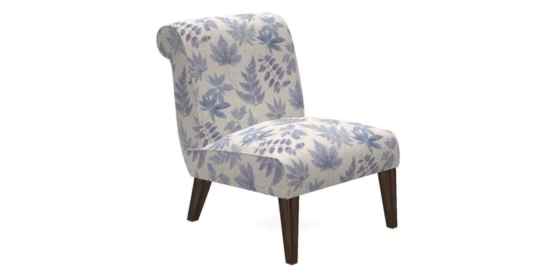 Harwood Chair in William Morris Willow Boughs Cream Pale Green