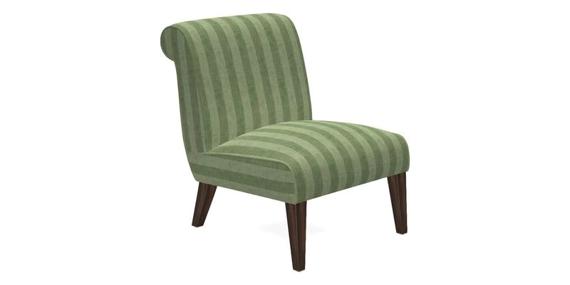 Harwood Chair in William Morris Willow Boughs Cream Pale Green