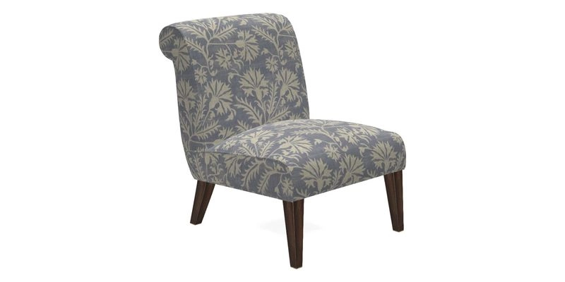 Harwood Chair in William Morris Willow Boughs Cream Pale Green