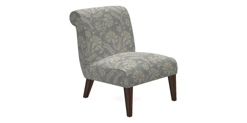 Harwood Chair in William Morris Willow Boughs Cream Pale Green