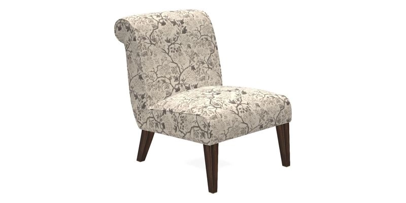 Harwood Chair in William Morris Willow Boughs Cream Pale Green