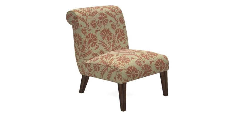 Harwood Chair in William Morris Willow Boughs Cream Pale Green