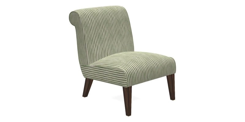 Harwood Chair in William Morris Willow Boughs Cream Pale Green