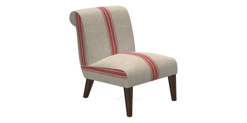 Harwood Chair in William Morris Willow Boughs Cream Pale Green