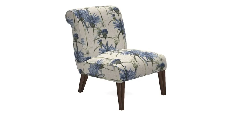 Harwood Chair in William Morris Willow Boughs Cream Pale Green