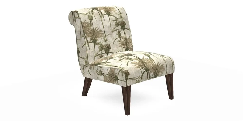 Harwood Chair in William Morris Willow Boughs Cream Pale Green