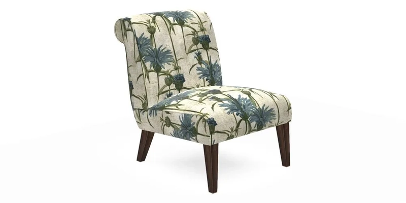 Harwood Chair in William Morris Willow Boughs Cream Pale Green