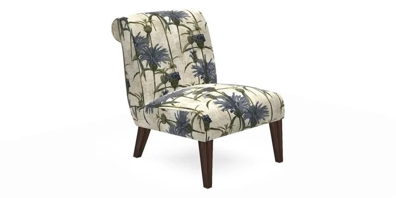 Harwood Chair in William Morris Willow Boughs Cream Pale Green