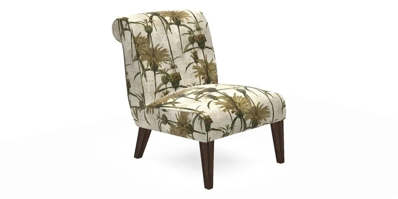 Harwood Chair in William Morris Willow Boughs Cream Pale Green