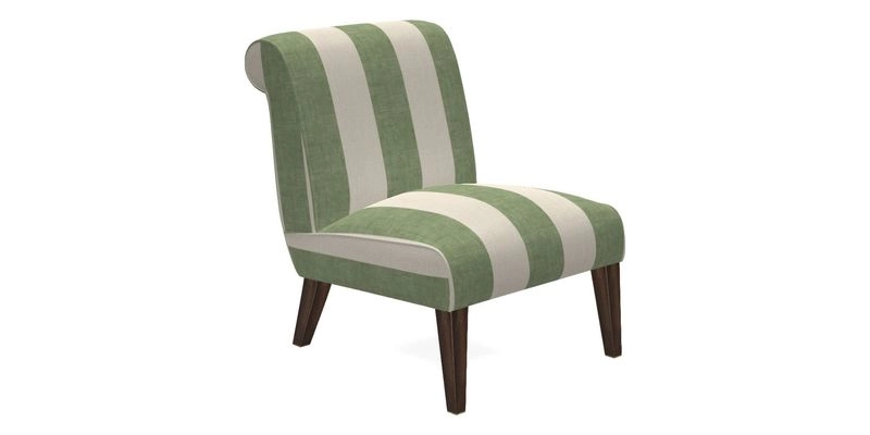 Harwood Chair in William Morris Willow Boughs Cream Pale Green