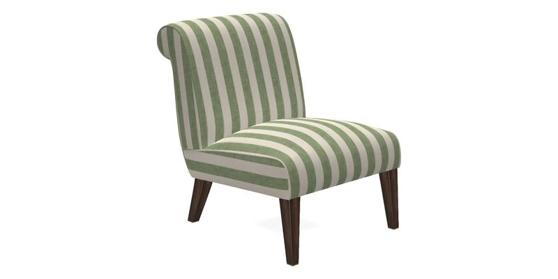 Harwood Chair in William Morris Willow Boughs Cream Pale Green