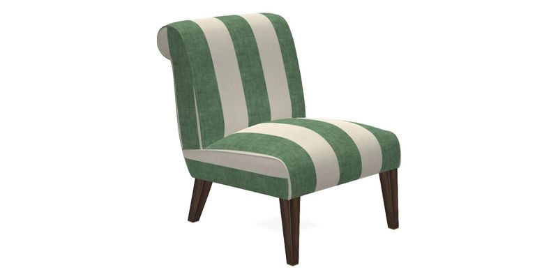 Harwood Chair in William Morris Willow Boughs Cream Pale Green