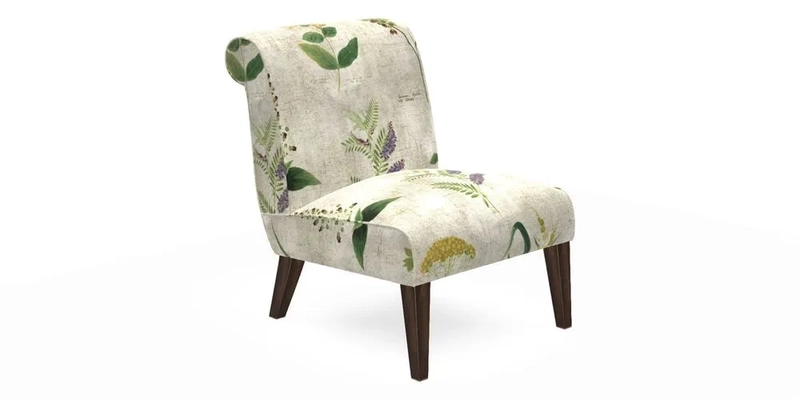 Harwood Chair in William Morris Willow Boughs Cream Pale Green