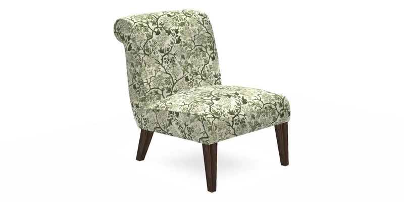 Harwood Chair in William Morris Willow Boughs Cream Pale Green