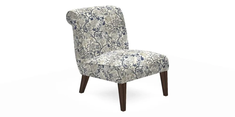 Harwood Chair in William Morris Willow Boughs Cream Pale Green