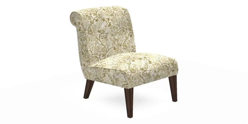 Harwood Chair in William Morris Willow Boughs Cream Pale Green