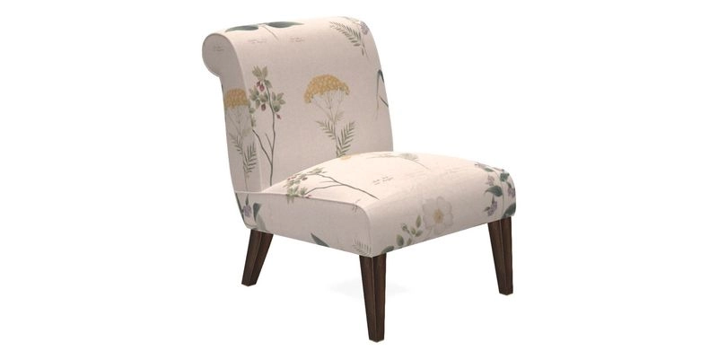 Harwood Chair in William Morris Willow Boughs Cream Pale Green