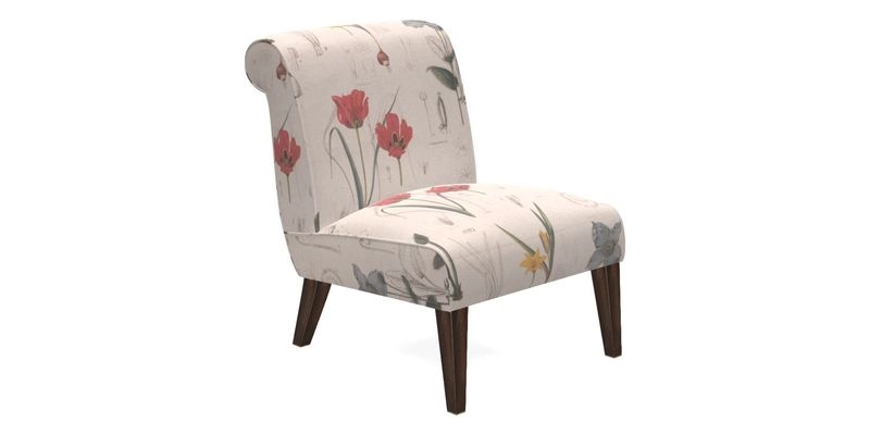 Harwood Chair in William Morris Willow Boughs Cream Pale Green