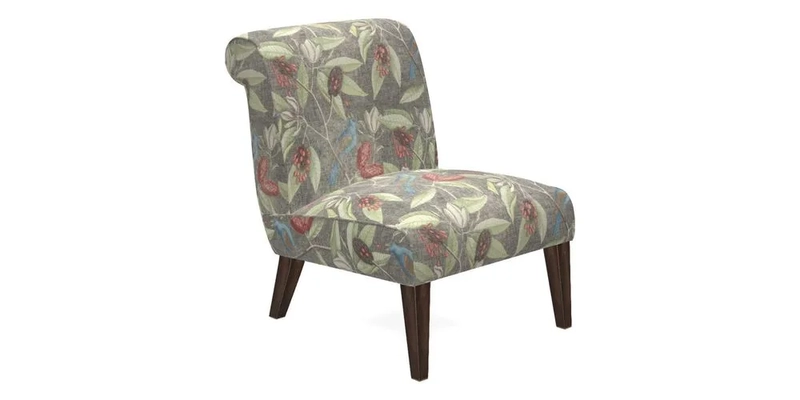 Harwood Chair in William Morris Willow Boughs Cream Pale Green