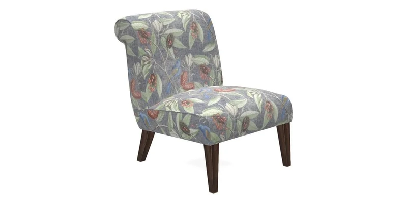 Harwood Chair in William Morris Willow Boughs Cream Pale Green