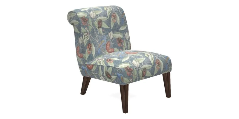 Harwood Chair in William Morris Willow Boughs Cream Pale Green