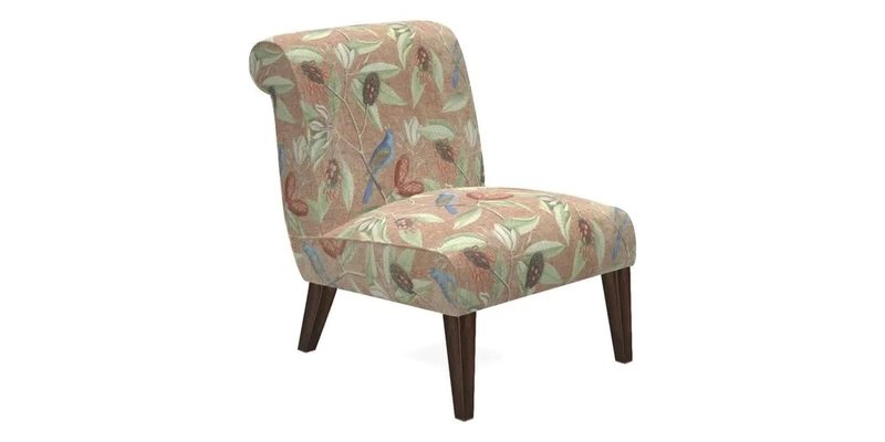Harwood Chair in William Morris Willow Boughs Cream Pale Green