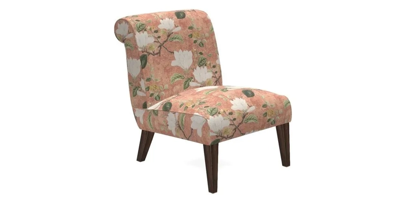 Harwood Chair in William Morris Willow Boughs Cream Pale Green