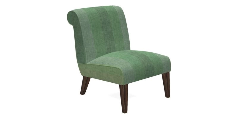Harwood Chair in William Morris Willow Boughs Cream Pale Green