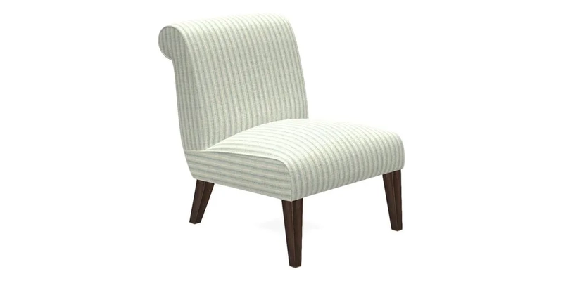 Harwood Chair in William Morris Willow Boughs Cream Pale Green