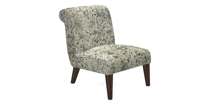 Harwood Chair in William Morris Willow Boughs Cream Pale Green