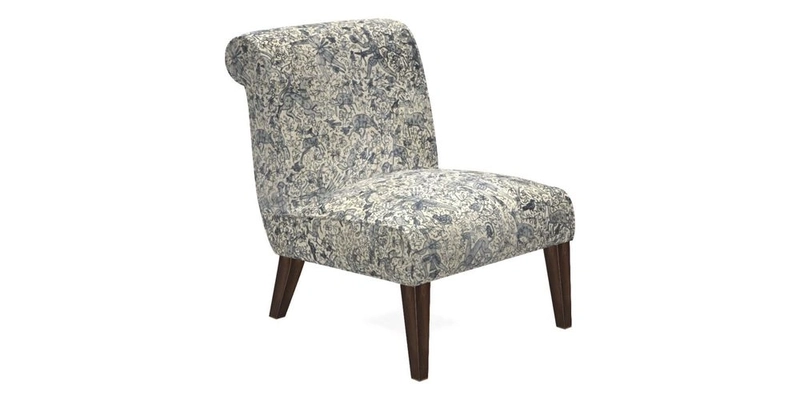 Harwood Chair in William Morris Willow Boughs Cream Pale Green