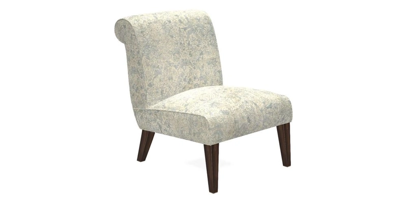 Harwood Chair in William Morris Willow Boughs Cream Pale Green