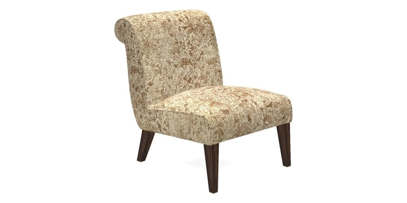 Harwood Chair in William Morris Willow Boughs Cream Pale Green
