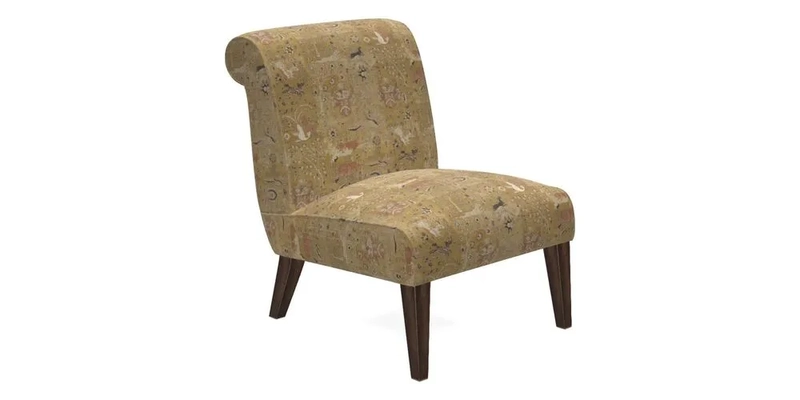 Harwood Chair in William Morris Willow Boughs Cream Pale Green