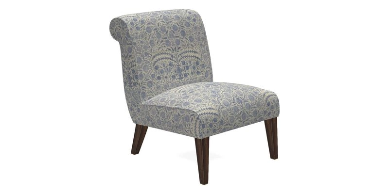 Harwood Chair in William Morris Willow Boughs Cream Pale Green