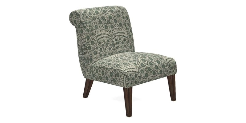 Harwood Chair in William Morris Willow Boughs Cream Pale Green