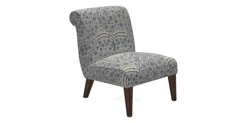 Harwood Chair in William Morris Willow Boughs Cream Pale Green