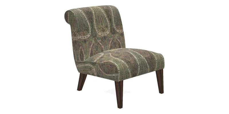 Harwood Chair in William Morris Willow Boughs Cream Pale Green