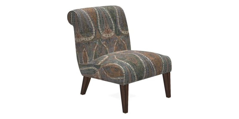 Harwood Chair in William Morris Willow Boughs Cream Pale Green