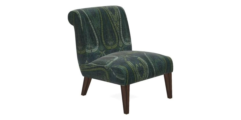 Harwood Chair in William Morris Willow Boughs Cream Pale Green