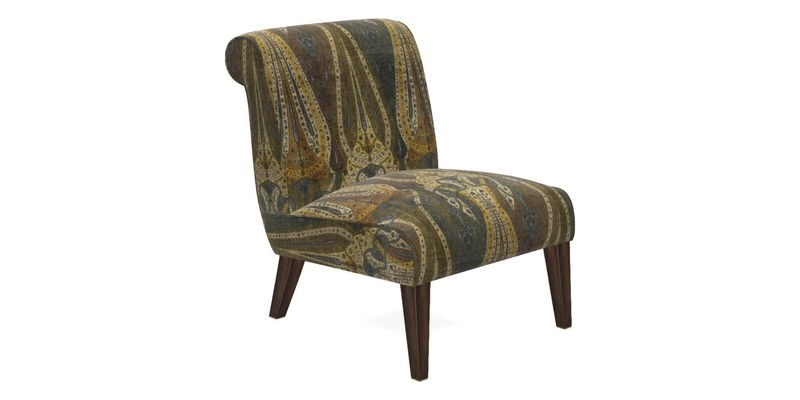 Harwood Chair in William Morris Willow Boughs Cream Pale Green