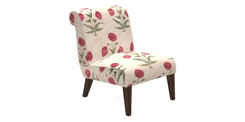 Harwood Chair in William Morris Willow Boughs Cream Pale Green