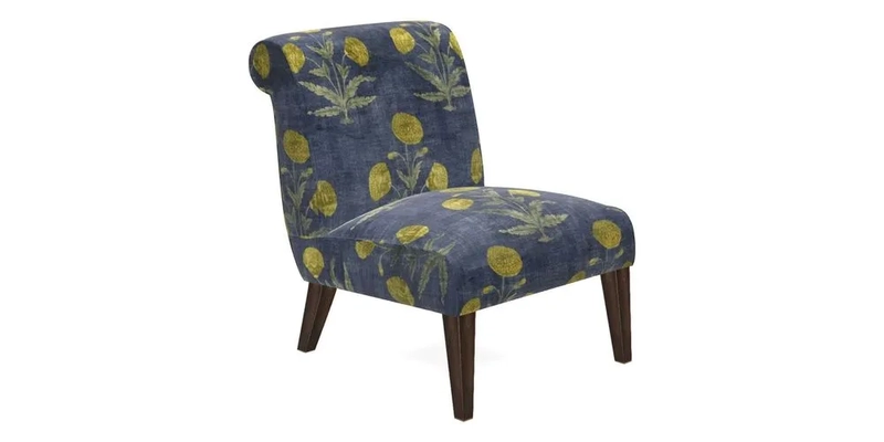 Harwood Chair in William Morris Willow Boughs Cream Pale Green