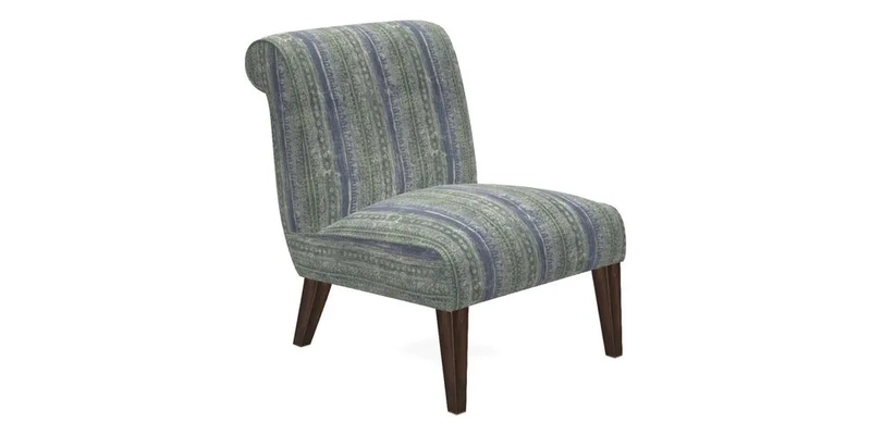 Harwood Chair in William Morris Willow Boughs Cream Pale Green