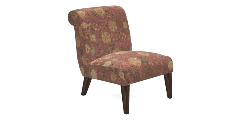 Harwood Chair in William Morris Willow Boughs Cream Pale Green
