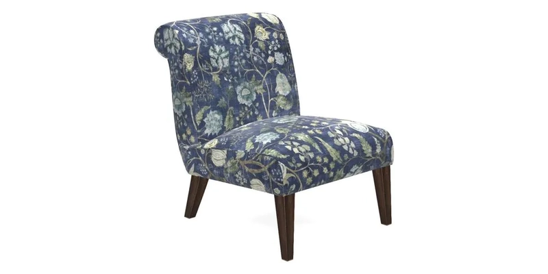Harwood Chair in William Morris Willow Boughs Cream Pale Green