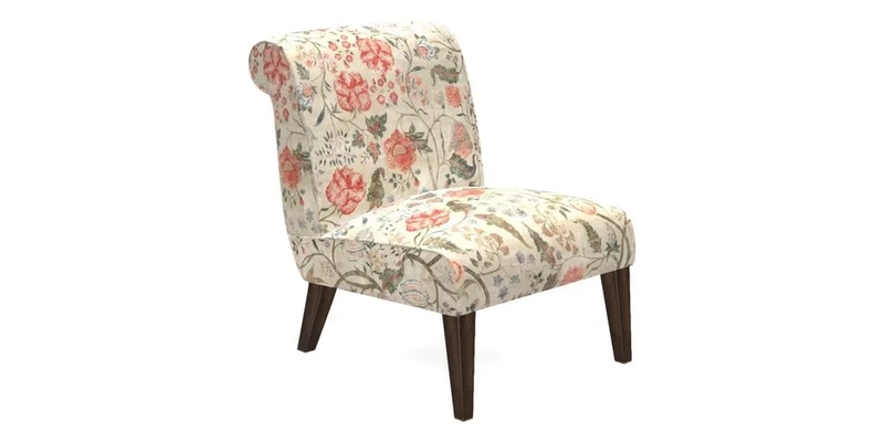 Harwood Chair in William Morris Willow Boughs Cream Pale Green