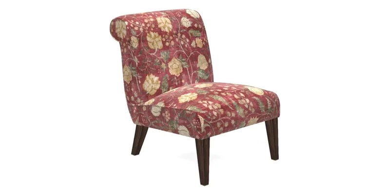 Harwood Chair in William Morris Willow Boughs Cream Pale Green