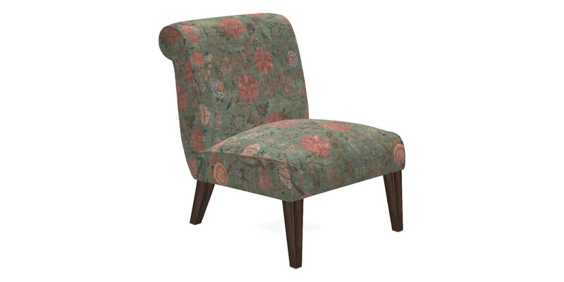 Harwood Chair in William Morris Willow Boughs Cream Pale Green