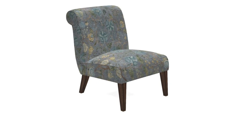 Harwood Chair in William Morris Willow Boughs Cream Pale Green